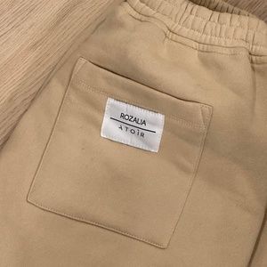 Atoir x Rosalia Beige Track pants